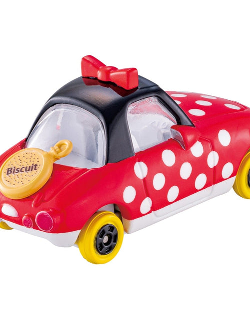 Load image into Gallery viewer, Takara Tomy Dream Tomica Diecast #182 1/48 Disney Motors Popute Minnie Mouse
