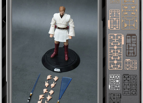 Load image into Gallery viewer, Blokees Star Wars Revenge of The Sith Champion Class 09 OBI-WAN KENOBI Model Kit
