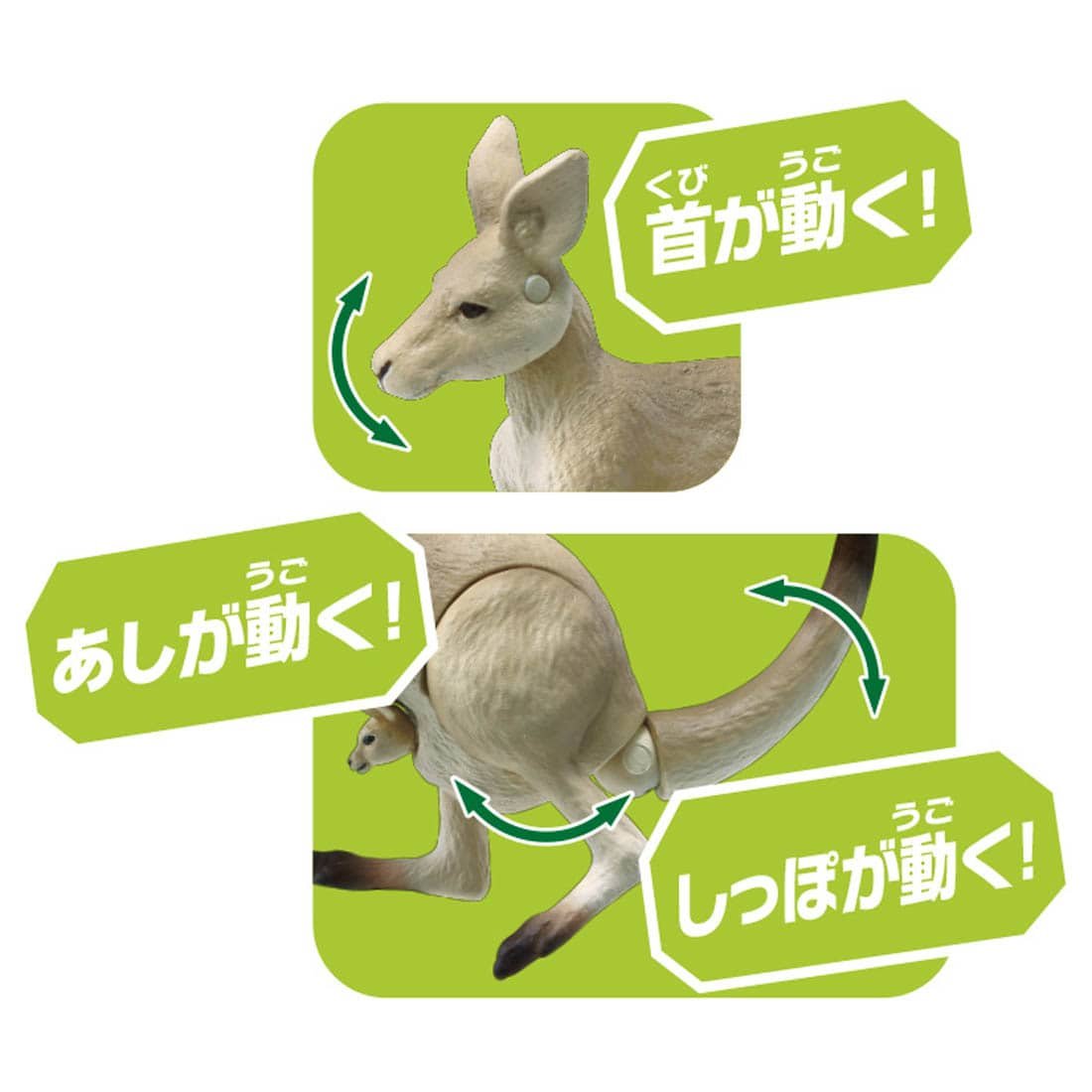 Takara Tomy ANIA AS-21 Kangaroo animal Action Figure