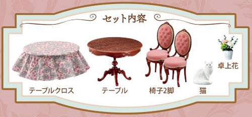 Load image into Gallery viewer, Re-ment Petite Sample My Tea Table collectable set
