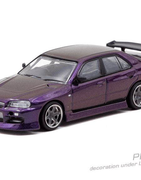 (Pre-order) Tarmac Works 1/64 URAS Skyline ER34 Midnight Purple