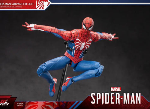Load image into Gallery viewer, ZD Toys Marvel Avengers 1/10 Spider-Man Advanced Suit Action Figure Set
