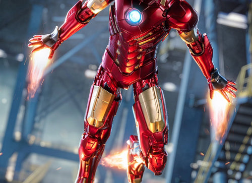 Load image into Gallery viewer, ZD Toys Marvel 1:10 6-inch Iron Man MK8 Action Figure Set
