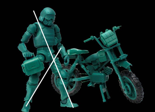 Load image into Gallery viewer, TA x Acid Rain World Acid Rain FAV-SP02 Green Wildebeest 1:18 Figure Accessory
