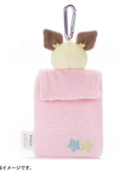Takara Tomy Arts PS Pokemon Plush - Pokepeace Plush Card Case Pichu