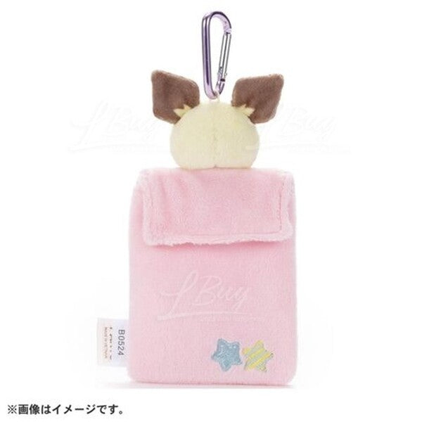 Takara Tomy Arts PS Pokemon Plush - Pokepeace Plush Card Case Pichu