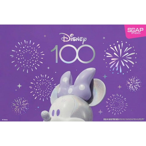 Load image into Gallery viewer, Soap Studio Disney 100th Anniversary Mickey and Minnie Heart Mini PVC Busts
