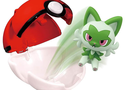 Load image into Gallery viewer, Takara Tomy Pokemon Moncolle Monster Collection Pokedel-Z Sprigatit(Master Ball)
