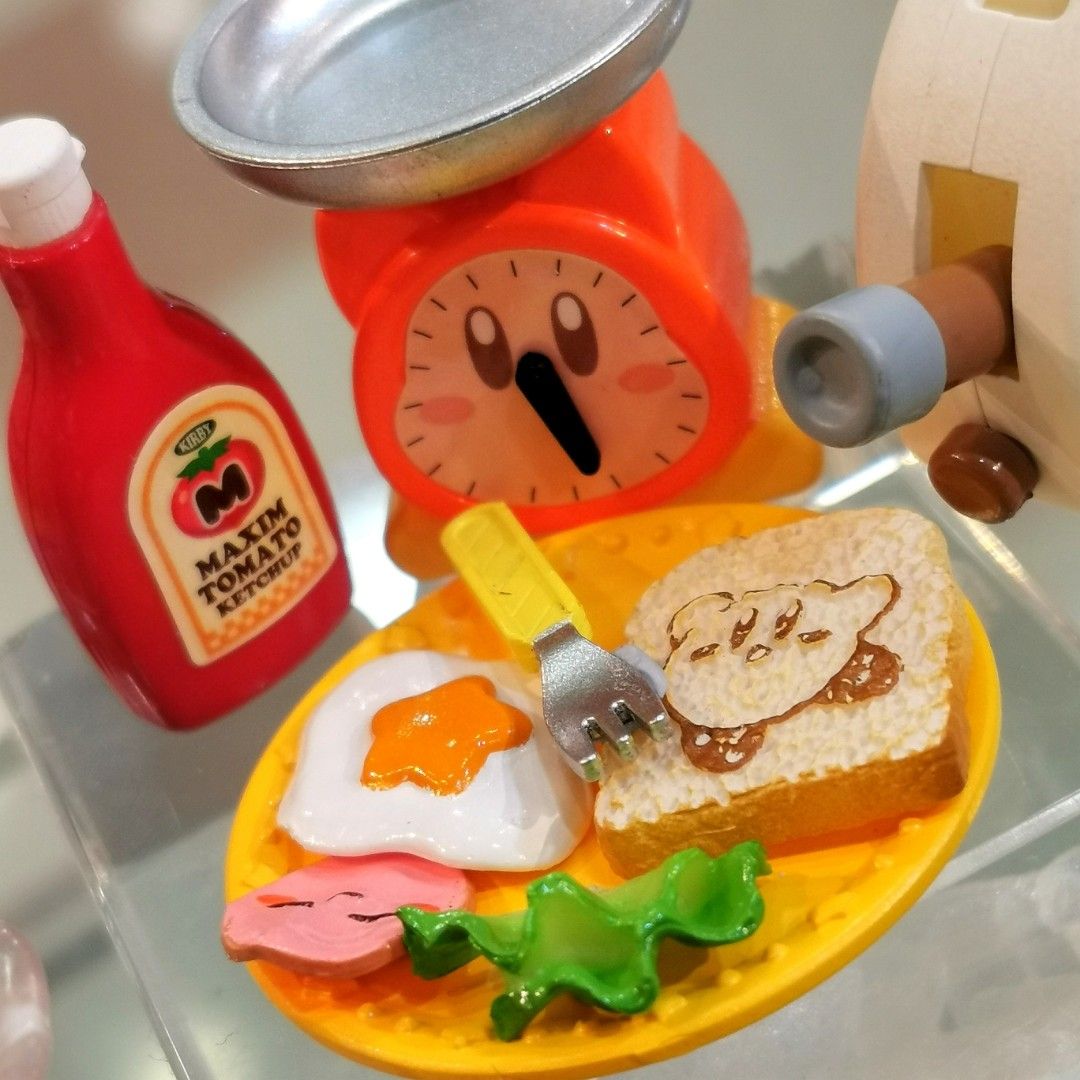 Re-Ment Kirby`s Dream Land Kirby Kitchen (Full Set of 8)