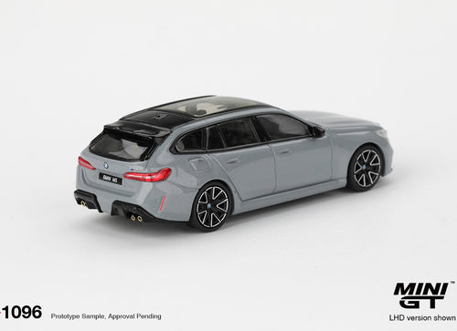 Load image into Gallery viewer, MINI GT #1096 BMW M5 Touring (G99) Brooklyn Grey Metallic RHD Car
