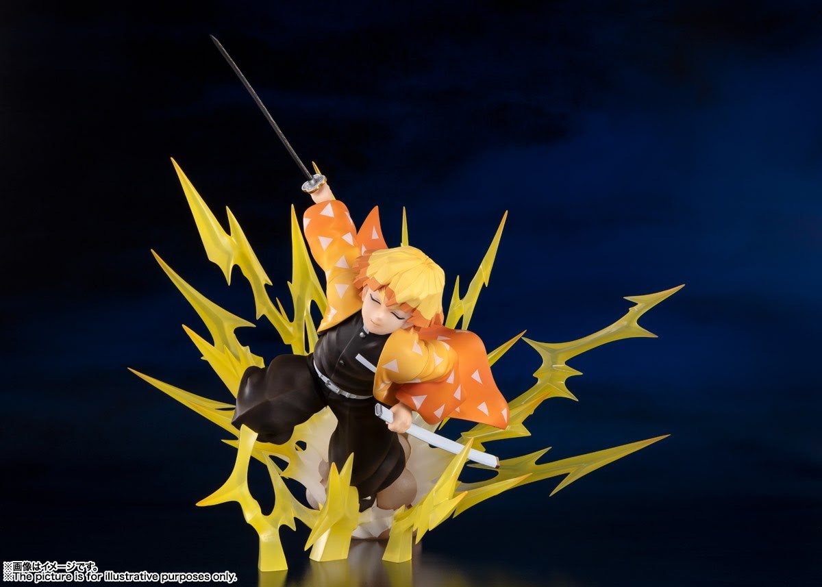 Bandai [Figuarts Zero] Demon Slayer figure - Zenitsu Agatsuma Thunder Breathing