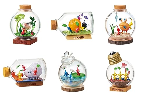 Load image into Gallery viewer, Re-ment Pikmin Terrarium Collection 6pcs Complete Box Set
