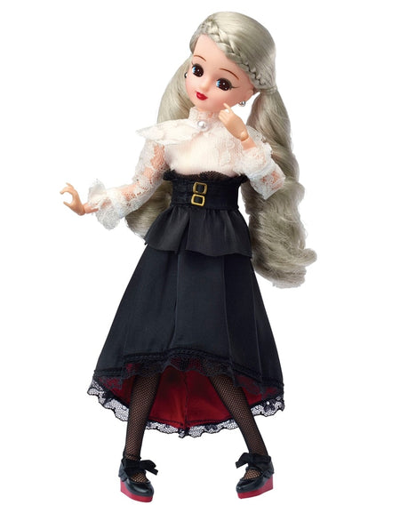 Takara Tomy Licca-chan Doll - Stylish Licca Photogenic Licca Gothic Noir