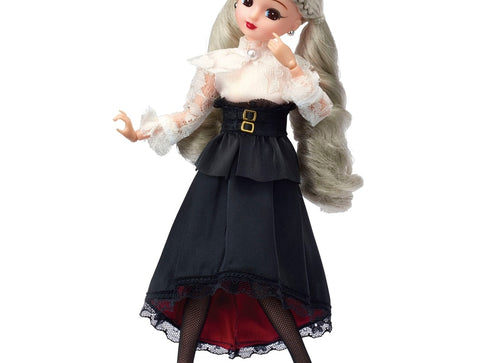 Load image into Gallery viewer, Takara Tomy Licca-chan Doll - Stylish Licca Photogenic Licca Gothic Noir
