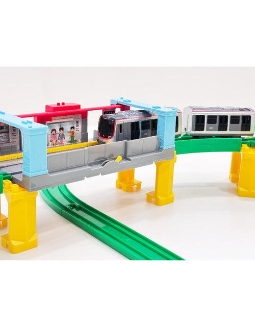 Load image into Gallery viewer, Takara Tomy Plarail Hong Kong MTR Passenger Train Kwun Tong Line Q Set
