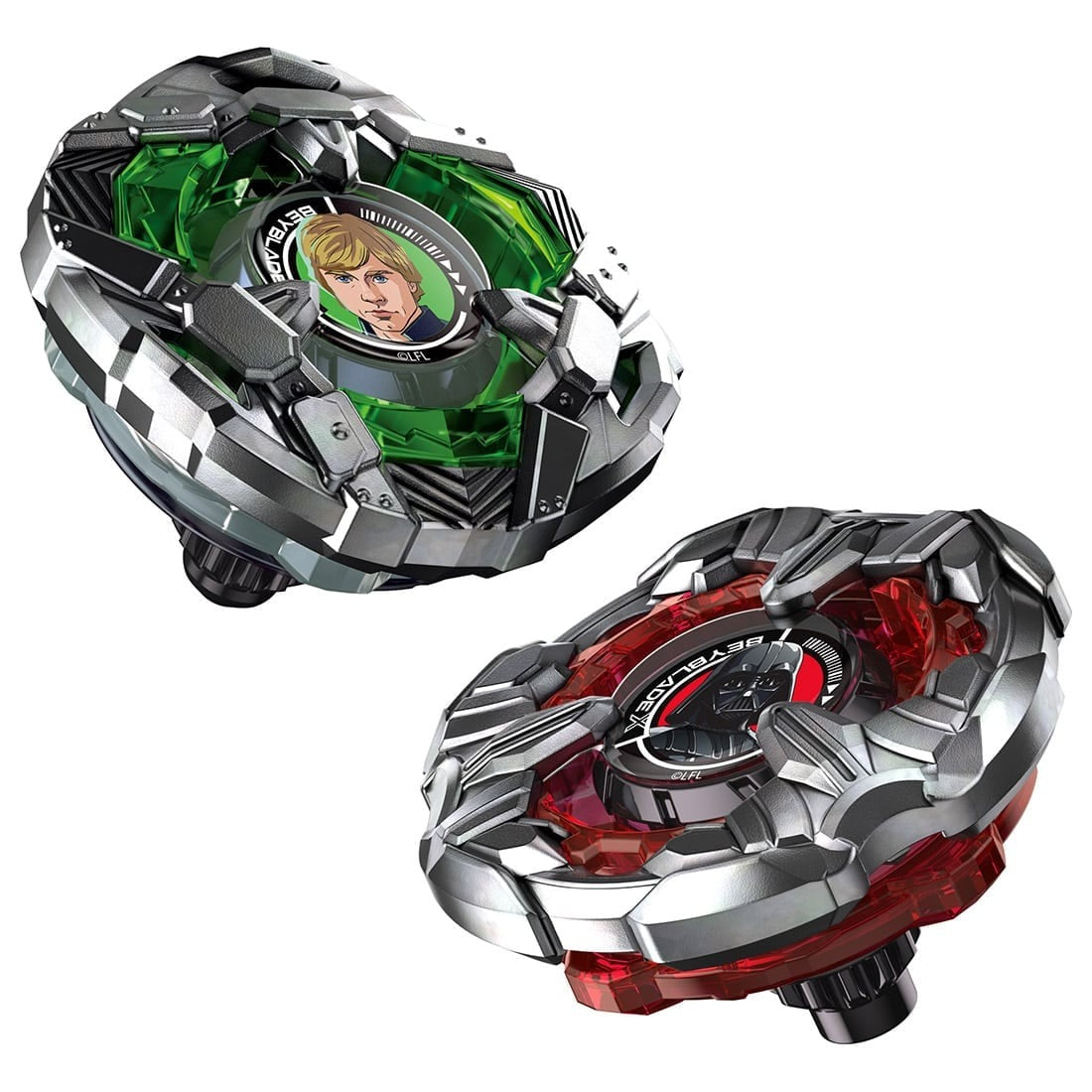 (In Stock)Takara Tomy Beyblade X BX-00 Luke Skywalker and Darth Vader Set 4-80B