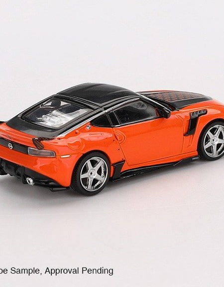 Mini GT #989 Nissan Z VeilSide FFZ400 Orange LHD Diecast Model Car