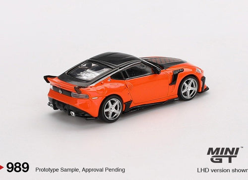 Load image into Gallery viewer, Mini GT #989 Nissan Z VeilSide FFZ400 Orange LHD Diecast Model Car
