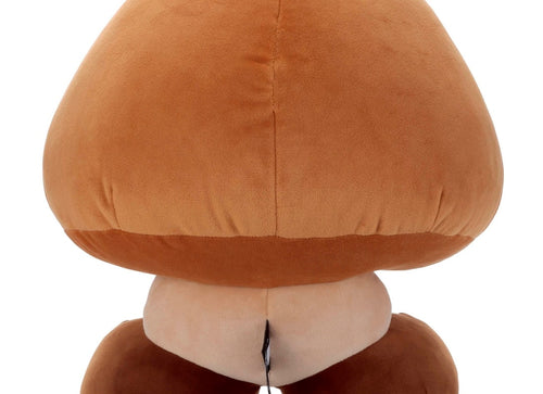 Load image into Gallery viewer, Takara Tomy Arts Super Mario Soft Plush Toy - Mocchi Game Style Goomba
