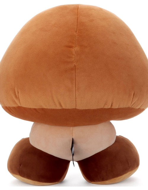Load image into Gallery viewer, Takara Tomy Arts Super Mario Soft Plush Toy - Mocchi Game Style Goomba
