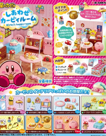 Re-Ment Kirby's Happy Room Full Box Set (Set of 8)