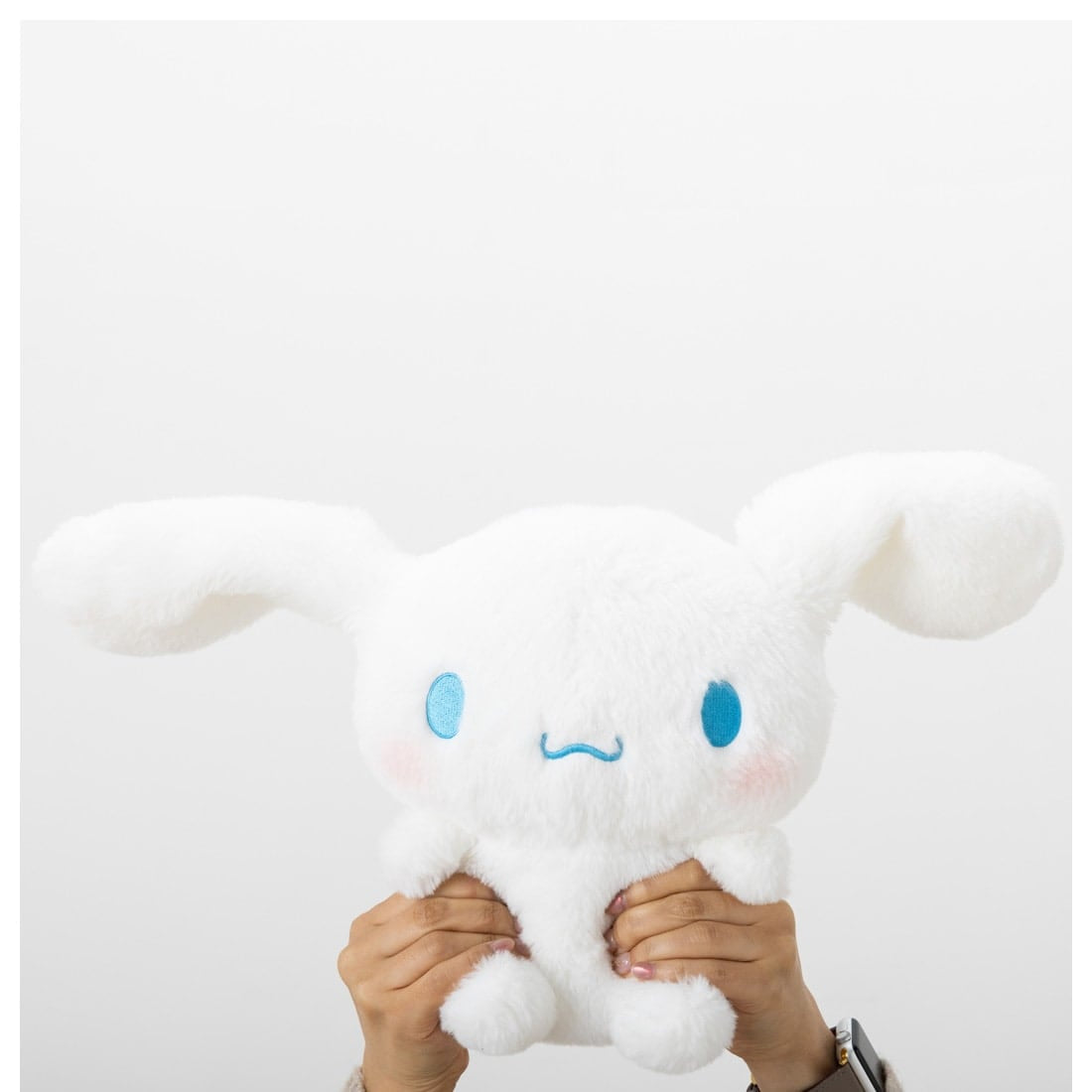 Takara Tomy Arts Soft Plush Toy - Pyokorin Cinnamoroll W290 x H270 x D190mm