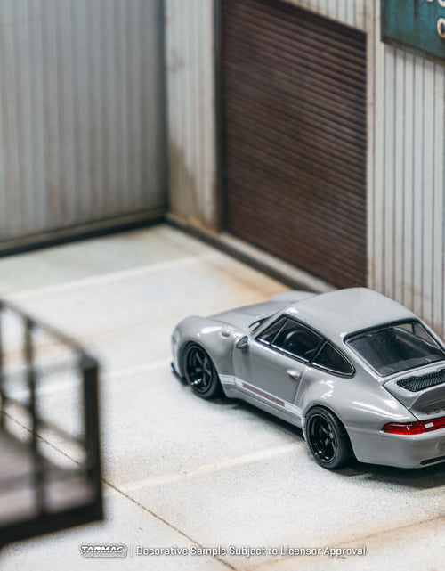 Load image into Gallery viewer, Tarmac Works 1/64 993 Remastered By Gunther Werks Grey Diecast Model
