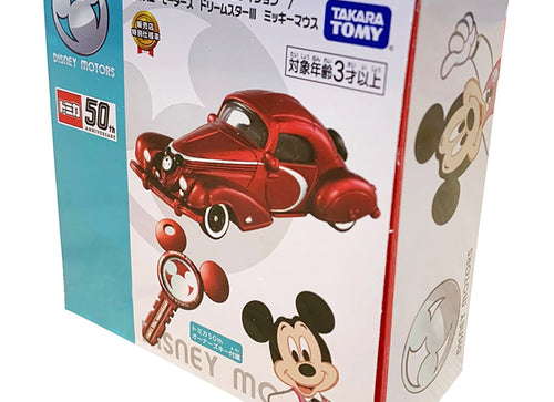 Load image into Gallery viewer, Takara Tomy Tomica Disney Motors Dreamstar III Tomica 50th ANNI.Key Diecast Car
