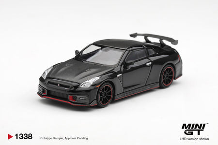 (Pre-order) Mini GT #1338 Nissan GT-R R35 Nismo Black LHD Diecast Model Car