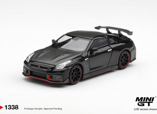 Load image into Gallery viewer, (Pre-order) Mini GT #1338 Nissan GT-R R35 Nismo Black LHD Diecast Model Car
