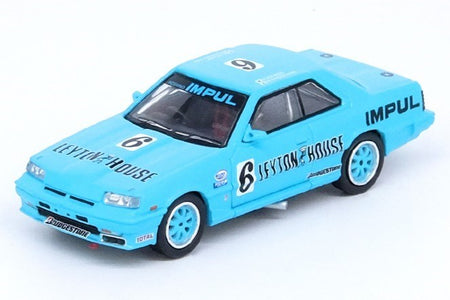 INNO 1/64 NISSAN SKYLINE 2000 Turbo RS-X (HR31) #6 "LEYTON HOUSE" JTCC 1987