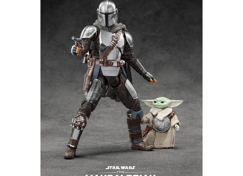Load image into Gallery viewer, ZD Toys Star Wars Action Figures - The Mandalorian &amp; Grugo Action Figure Set
