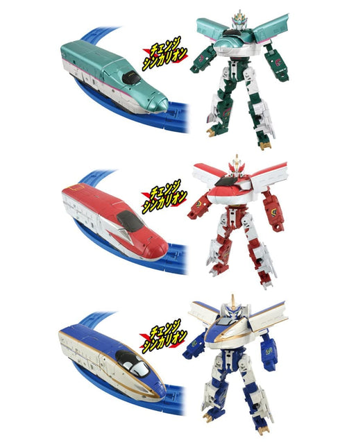 Load image into Gallery viewer, Takara Tomy Shinkansen Deformation Robot SHINKALIONCW SHINKALION SRG E5E6E7 Set
