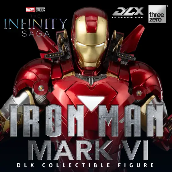 ThreeZero Marvel Studios: The Infinity Saga DLX Iron Man Mark 6