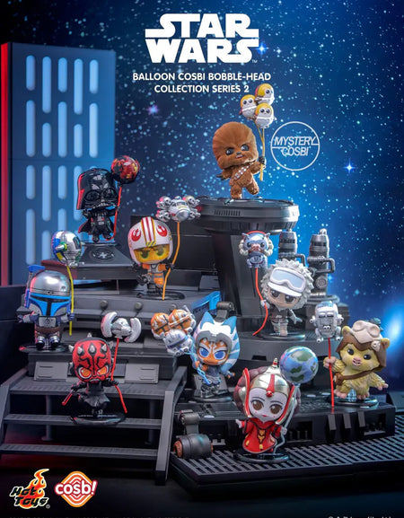 Hot Toys Star Wars Balloon Cosbi Bobble-Head Collection Series 2 (Full set of 8)