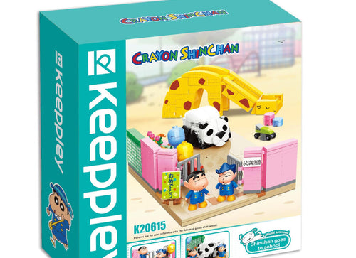 Load image into Gallery viewer, Qman Keeppley Building Blocks Toy #K20615 - Shinchan Go To School
