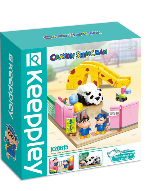 Load image into Gallery viewer, Qman Keeppley Building Blocks Toy #K20615 - Shinchan Go To School
