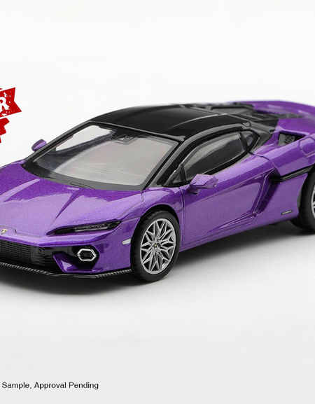 (Pre-order) Mini GT #1394 Lamborghini Temerario Viola Pasifae LHD Diecast Model