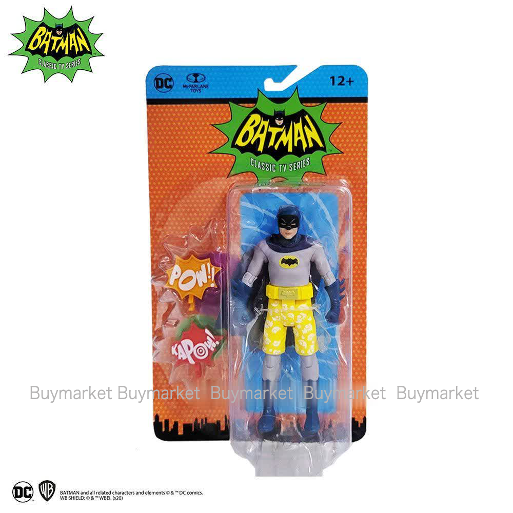 McFarlane Toys DC Retro 6" Batman Classic TV Series Figure:Batman In Swim Shorts