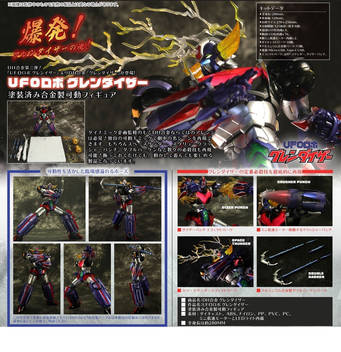 Alphamax DH Goukin UFO Robot Grendizer - Grendizer Figure