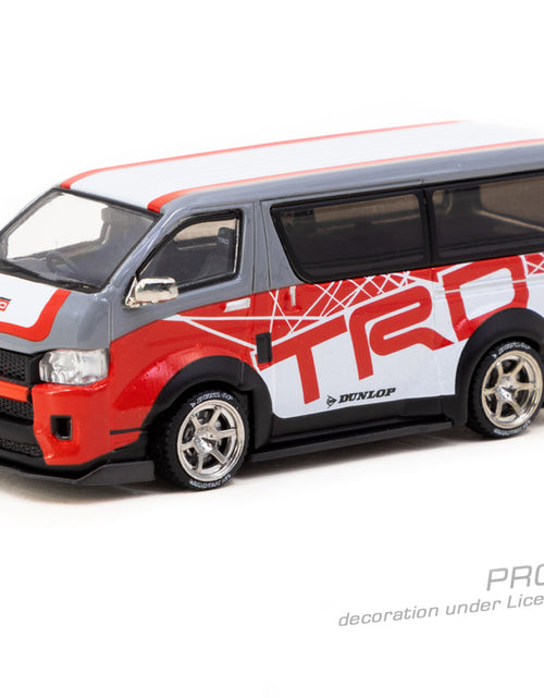 Load image into Gallery viewer, Tarmac Works 1/64 Toyota Hiace Widebody Diecast Model Car
