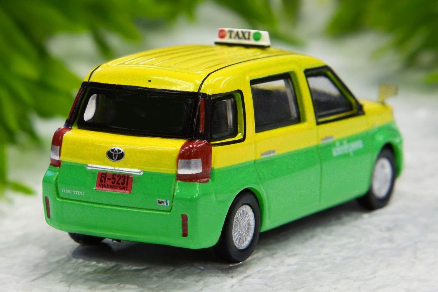 Tiny City TH09 Die-cast Model Car - 1/64 Toyota Comfort Hybrid Taxi (Thailand)