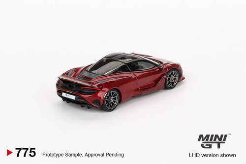 Load image into Gallery viewer, Mini GT #775 1/64 McLaren 750S Amaranthus Red Diecast Car (RHD)
