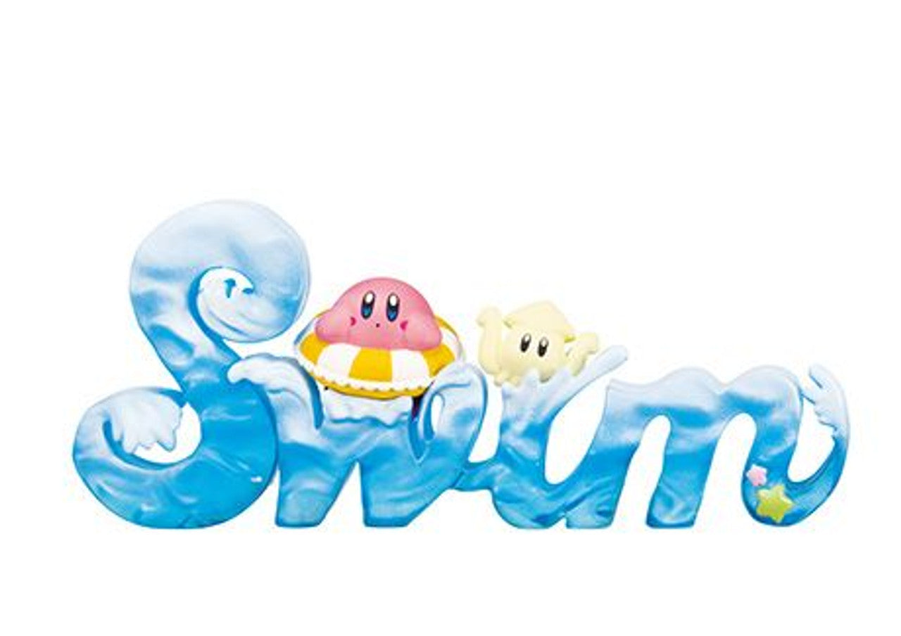 Re-Ment Kirby`s Dream Land Kirby & Words (Set of 6)  Full Box Set