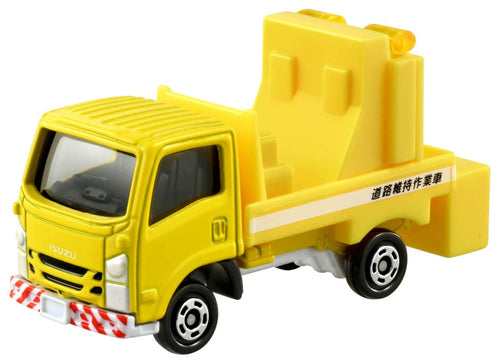 Load image into Gallery viewer, Takara Tomy Tomica No.26 Isuzu Elf Road Sign Truck 1/64  Mini Diecast Toy Car
