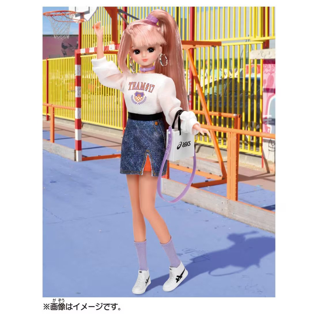Takara Tomy Licca Chan -  ASICS Sport Style - Dress up girl Doll Japan