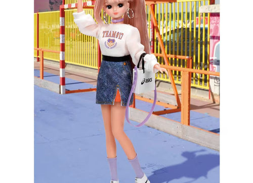 Load image into Gallery viewer, Takara Tomy Licca Chan -  ASICS Sport Style - Dress up girl Doll Japan
