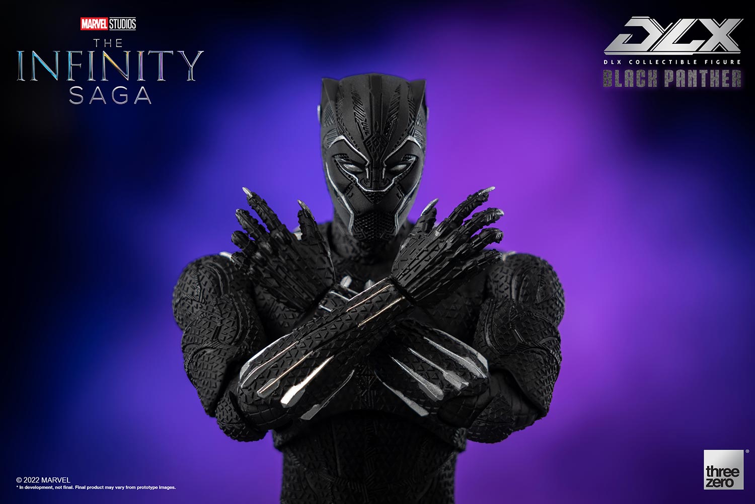 ThreeZero Marvel Studios The Infinity Saga DLX Black Panther Figure