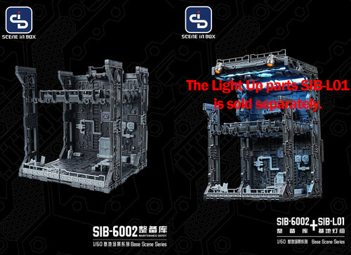 Load image into Gallery viewer, SCENE IN BOX SIB-6002 Preparation Hangar Diorama for Action Figures
