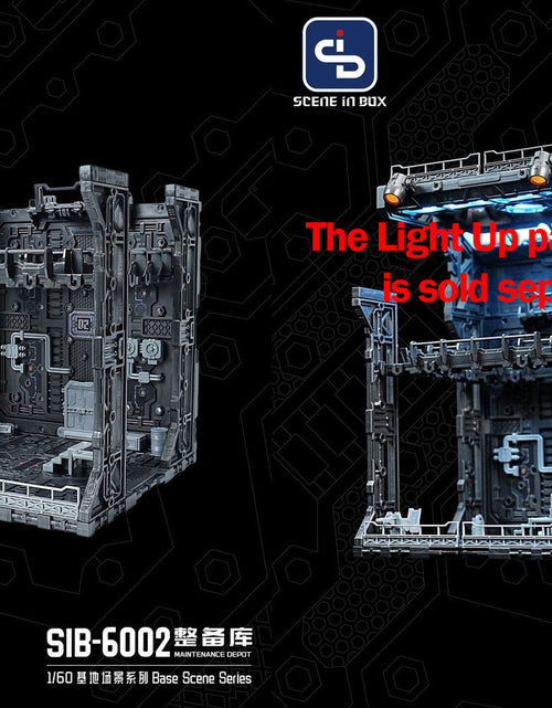 Load image into Gallery viewer, SCENE IN BOX SIB-6002 Preparation Hangar Diorama for Action Figures
